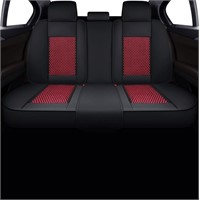 B6020  LINGVIDO Leather Car Seat Covers Ice RedB
