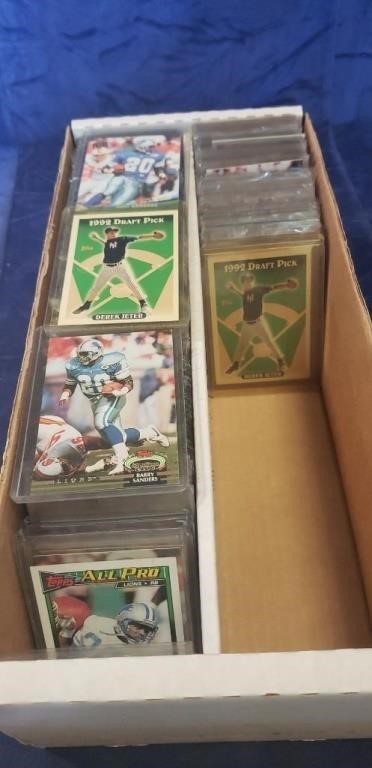 Box Of Assorted Sports Cards