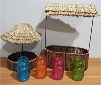 6663Tiki Bar Set