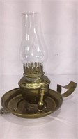 Ships Brass Kerosene Lamp