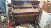 Antique Walnut Pump Organ