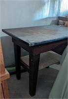 Homemade Wooden Table