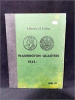BOOK OF WASHINGTON QUARTERS (1932-1967) - 38 COINS