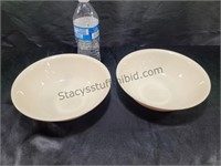 2 Corelle Serving Bowls