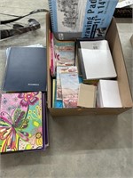 New Spiral and composition notebooks and other
