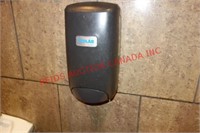 MENS ROOM SOAP AND HAND TOWEL DISPENSERS