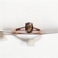 $2400 10K  Chocolate Diamond(0.8ct) Ring