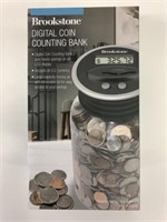 New Brookstone Digital Coin Counting Bank