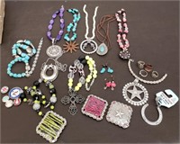 Lot of Western Style Jewelry. Mix N Match Charms,