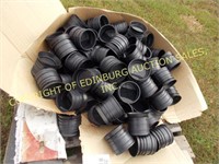 BOX OF PVC PIPE COUPLERS