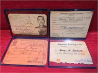 Canadian Soldiers ID Cards RCANC Army Toronto
