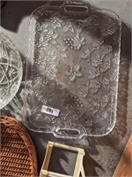 Plastic Serving Tray, Glass Dish, Can Dispenser, +
