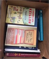 Box of Mixed Genre Paperback & Hardcover Books