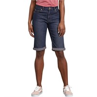 Dickies Women's Denim Bermuda Shorts; Size 6
