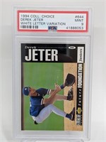 1994 CC Derek Jeter White Letter Var. RC PSA 9