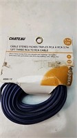 Chateau Stereo Cable 12 ft