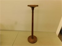 Wooden ashtray holder 26 in tall