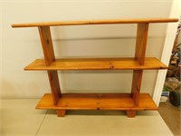 3 Tier wooden shelf 8X36X28