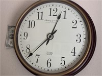 Sterling & Noble Large wall Clock works 20" in