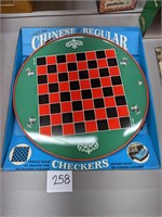 Chinese & Regular Checkers Board
