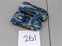 Pair of Vintage Ford Racecar Models