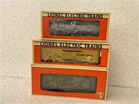 3 LIONEL CAR SET