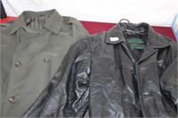 Danier Leather &  Empire Trench Coat