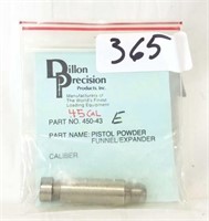 2 Dillon Precision Pistol Powder Funnel/Expander
