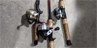 Three Fishing Rods