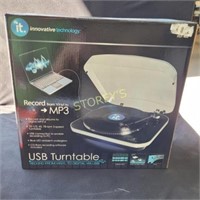 New in Box USB Turntable