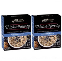 2 Pack Better Oats Thick & Hearty Blueberry Muffin