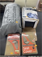 Car cover, seat covers