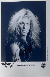 Autograph COA Van Halen Photo