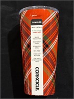 Corkcicle Plaid 16 OZ Tumbler