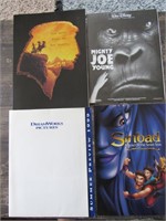 4 Movie Press Kits Disney Warner Dream Works