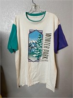 Vintage Colorado Color Block Shirt