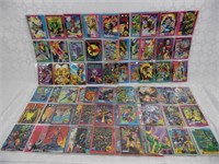 (180)Marvel & X-men Trading cards