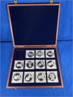 11 Silver Proof Rounds