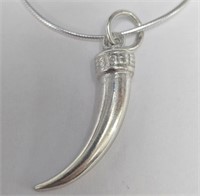 $80 Silver 16" Necklace