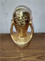 24K Gold Gilded Vase