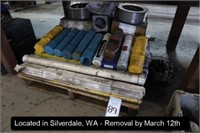 LOT, MISC WELDING SUPPLIES ON THIS PALLET