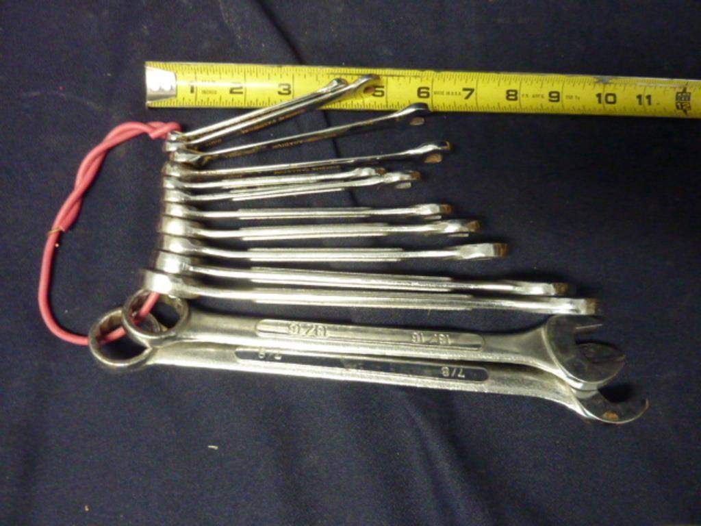 GROUP OF ASSORTED END WRENCHES