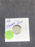 1928 Mercury Dime