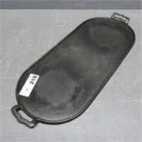20" Long Cast Iron Griddle - Unmarked