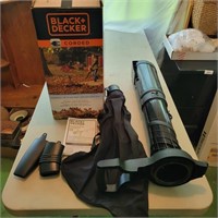 Black & Decker Blower/Vac Box & Parts