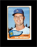 1965 Topps #260 Don Drysdale EX to EX-MT+