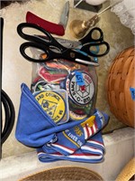Boy Scout Patches, Scarf , Scissors