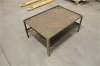 Metal Shelf/Bench 42"x30"x20"