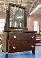 DOLL DRESSER W/ MIRROR