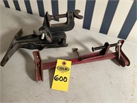 2 Vintage Saw Vises